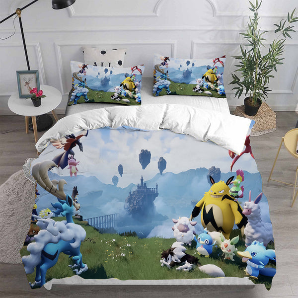 Palworld Bedding Sets Duvet Cover Comforter Set