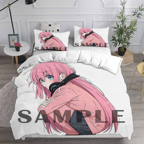 Bocchi the Rock Bedding Sets Duvet Cover Comforter Set