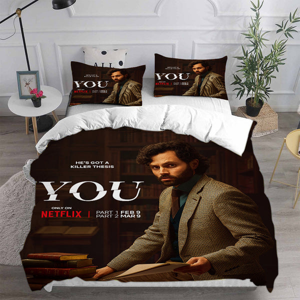You Season 4 Bedding Sets Duvet Cover Comforter Set