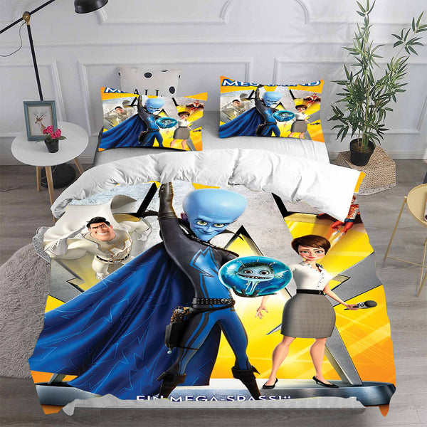 Megamind Bedding Sets Duvet Cover Comforter Set