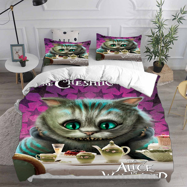 Alice's Adventures in Wonderland Bedding Sets Duvet Cover Comforter Set