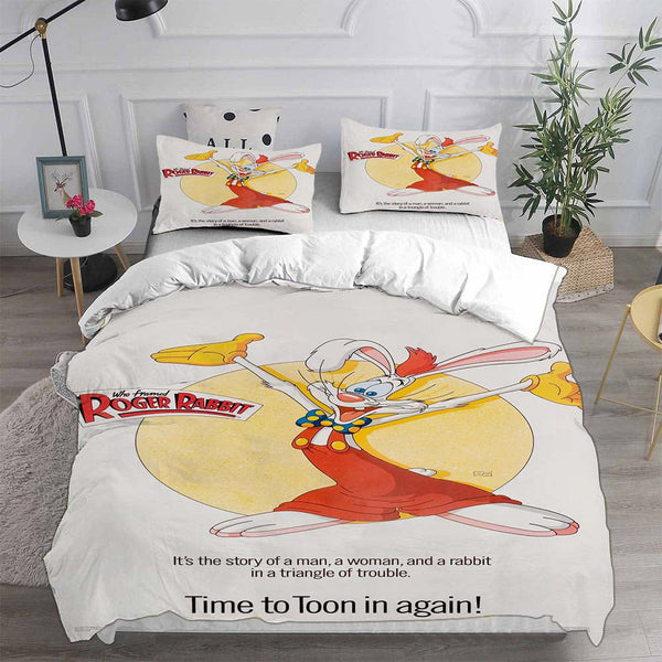 Who Framed Roger Rabbit Bedding Set Duvet Cover Comforter Sets
