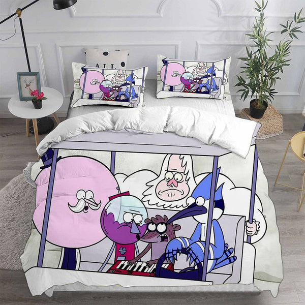 Regular Show Helltaker Bedding Sets Duvet Cover Comforter Set