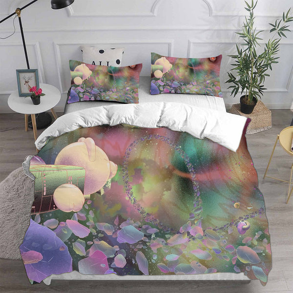 The Midnight Gospel Cosplay Bedding Sets Duvet Cover Halloween Comforter Sets