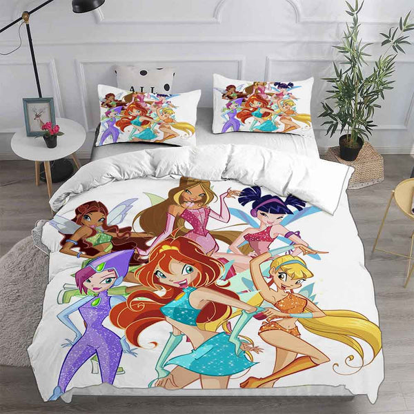 Winx Club Bedding Set Duvet Cover Comforter Sets