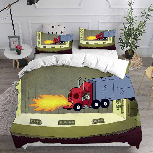 Regular Show Helltaker Bedding Sets Duvet Cover Comforter Set