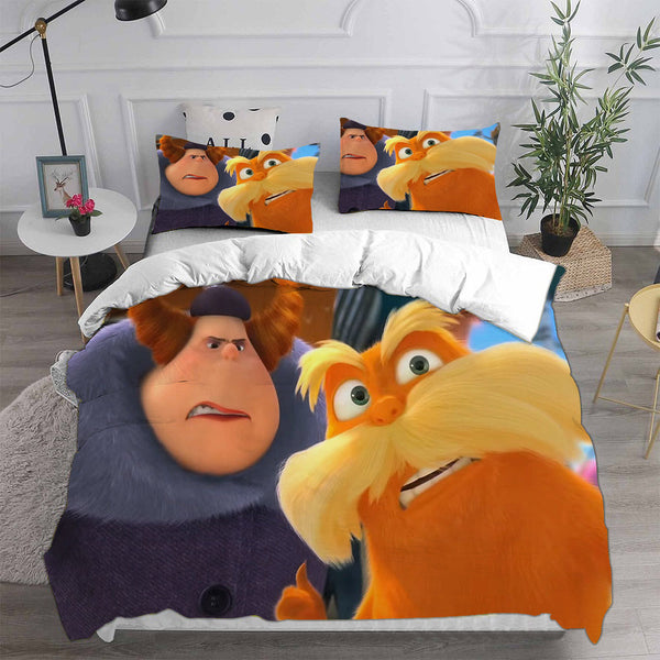 The Lorax Bedding Set Duvet Cover Comforter Sets