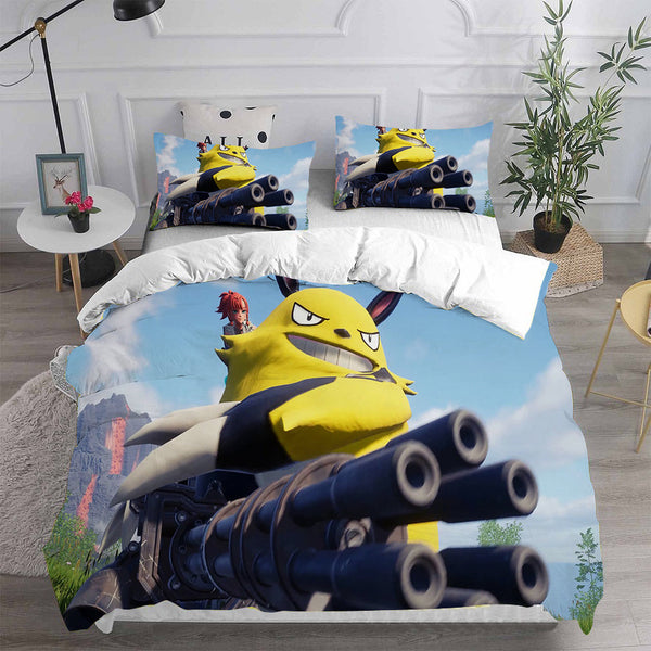 Palworld Bedding Sets Duvet Cover Comforter Set