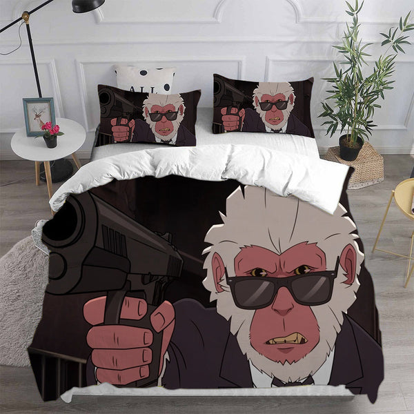 Hit-Monkey Bedding Sets Duvet Cover Comforter Set