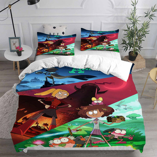Amphibia Bedding Sets Duvet Cover Comforter Set
