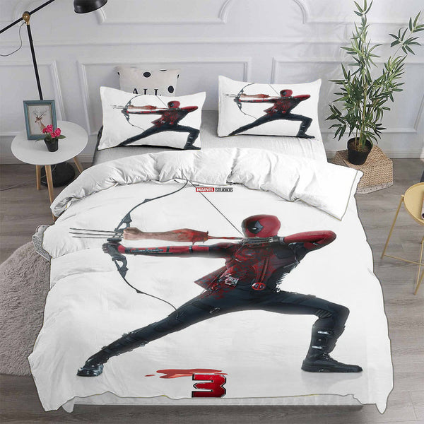 Deadpool & Wolverine Bedding Sets Duvet Cover Comforter Set