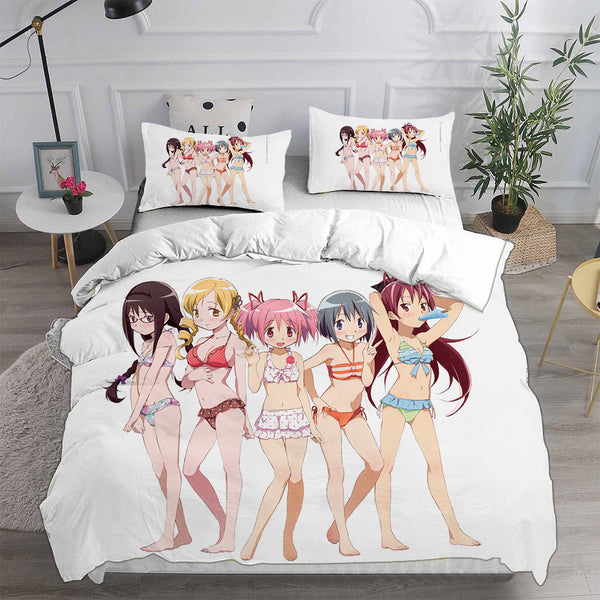 Puella Magi Madoka Magica Bedding Sets Duvet Cover Comforter Set