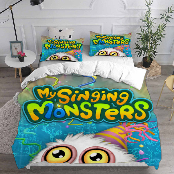 My Singing Monsters Bedding Sets Duvet Cover Comforter Set
