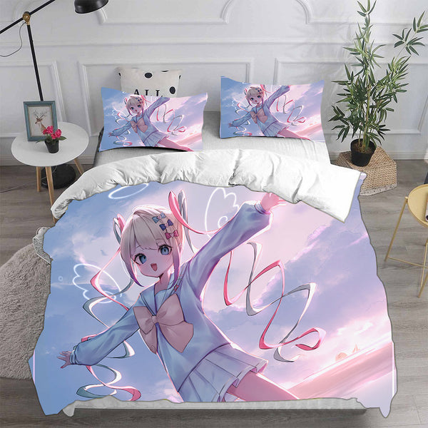 Needy Girl Overdose Cosplay Bedding Sets Duvet Cover Halloween Comforter Sets 1