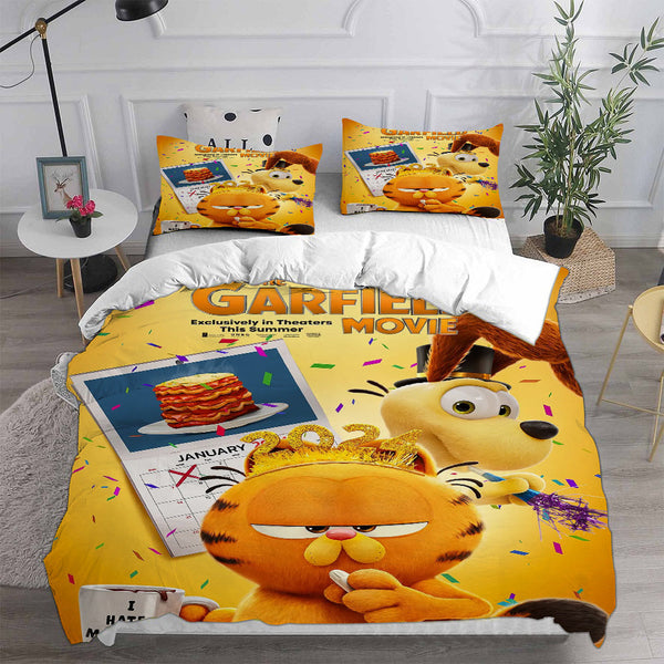 The Garfield Movie Bedding Sets Duvet Cover Comforter Set