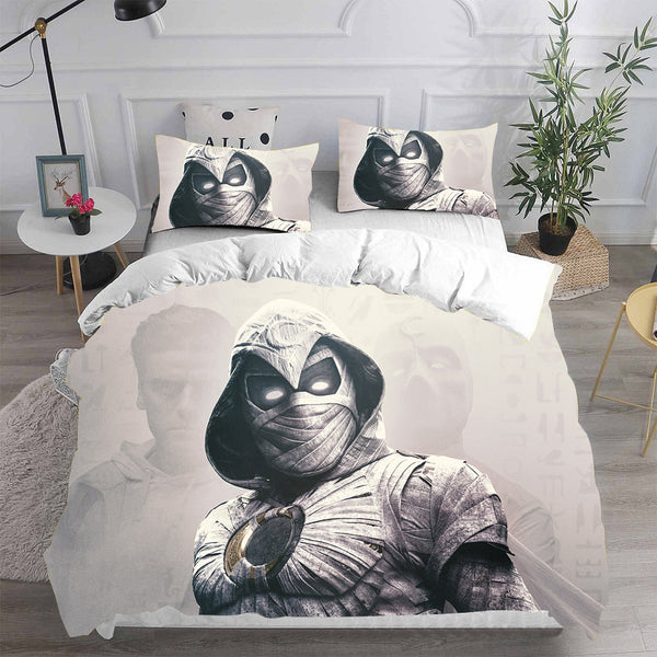 Moon Knight Cosplay Bedding Sets Duvet Cover Halloween Comforter Sets