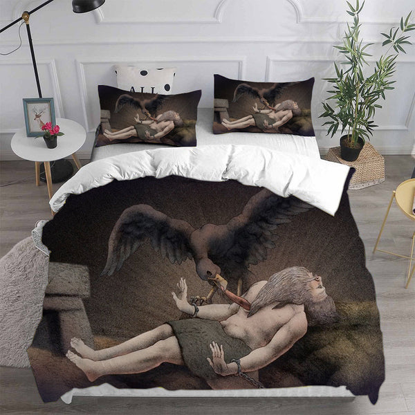 The Midnight Gospel Cosplay Bedding Sets Duvet Cover Halloween Comforter Sets