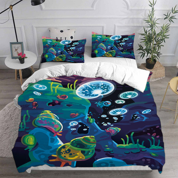 kurzgesagt Bedding Sets Duvet Cover Comforter Set