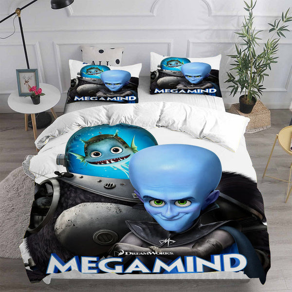 Megamind Bedding Sets Duvet Cover Comforter Set