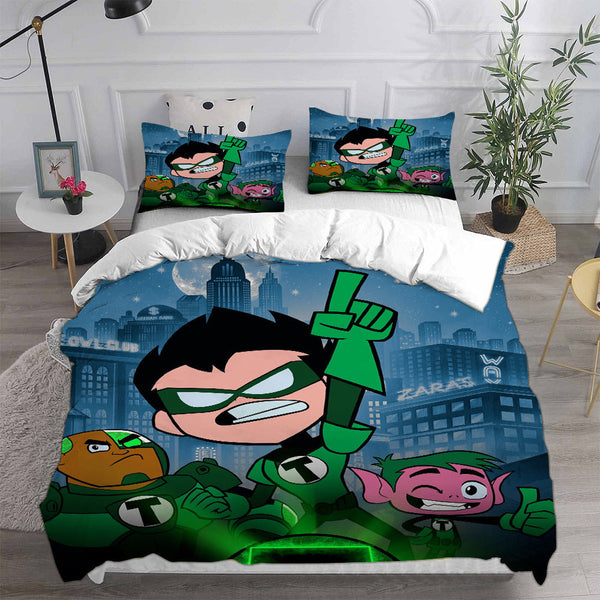 Teen Titans Go Bedding Sets Duvet Cover Comforter Sets