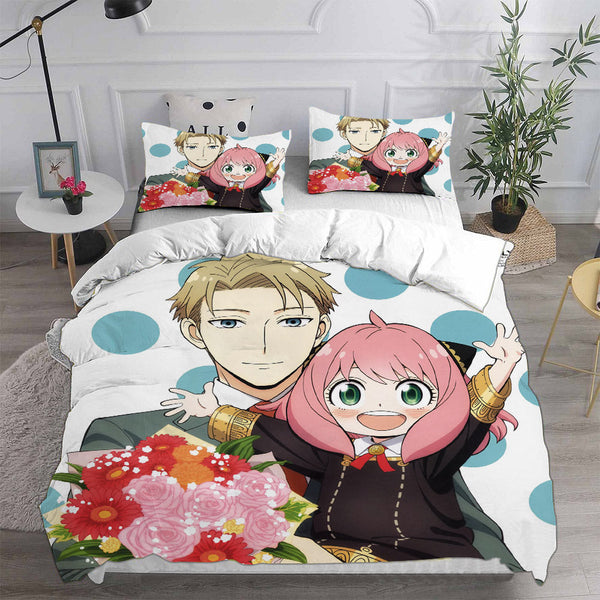 Spy x Family Cosplay Bedding Sets Duvet Cover Halloween Comforter Sets