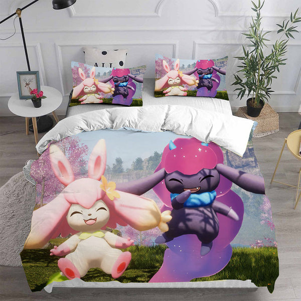 Palworld Bedding Sets Duvet Cover Comforter Set