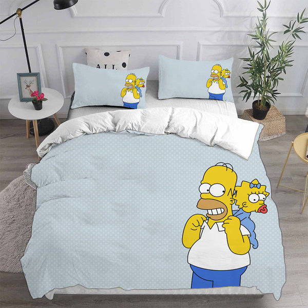 The Simpsons Bedding Sets Duvet Cover Comforter Set