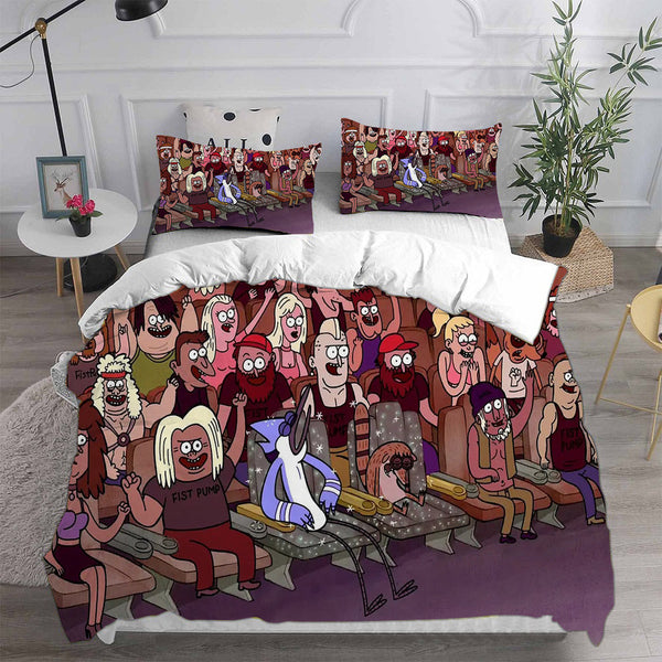 Regular Show Helltaker Bedding Sets Duvet Cover Comforter Set