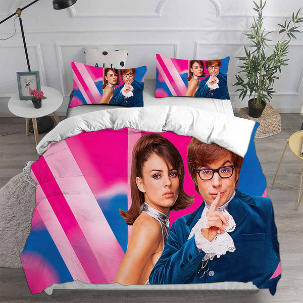 Austin Powers International Man of Mystery Bedding Set Duvet Cover Comforter Sets