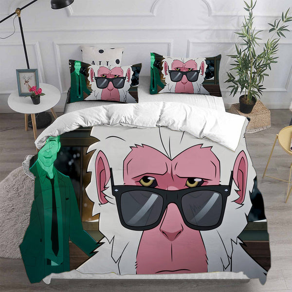 Hit-Monkey Bedding Sets Duvet Cover Comforter Set