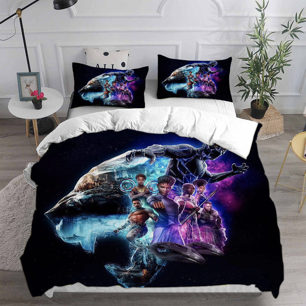 Black Panther: Wakanda Forever Bedding Sets Duvet Cover Comforter Set