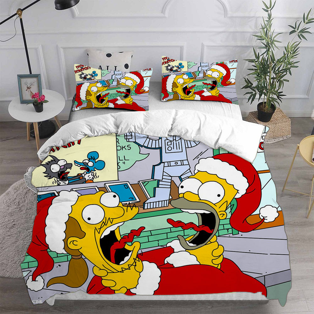 The Simpsons Bedding Sets Duvet Cover Comforter Set