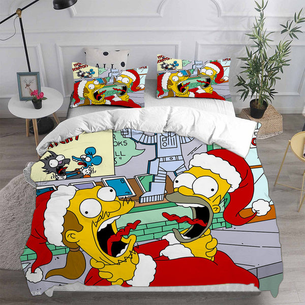 The Simpsons Bedding Sets Duvet Cover Comforter Set