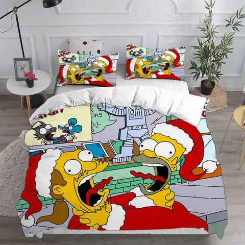 The Simpsons Bedding Sets Duvet Cover Comforter Set