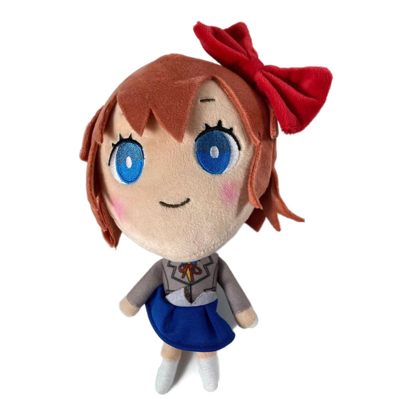 Doki Doki Literature Club Plush Toy Halloween Doll Props