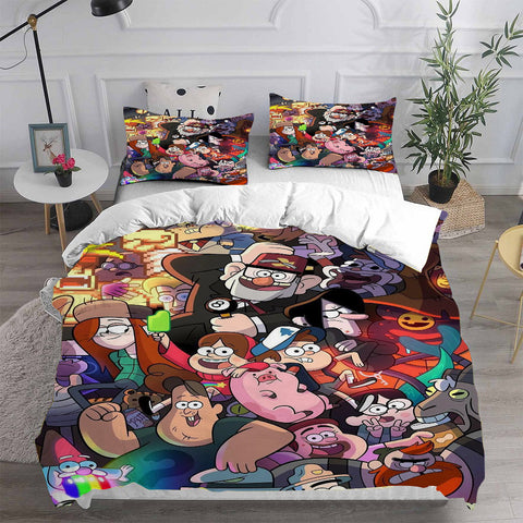 Gravity Falls Bedding Sets Duvet Cover Comforter Set