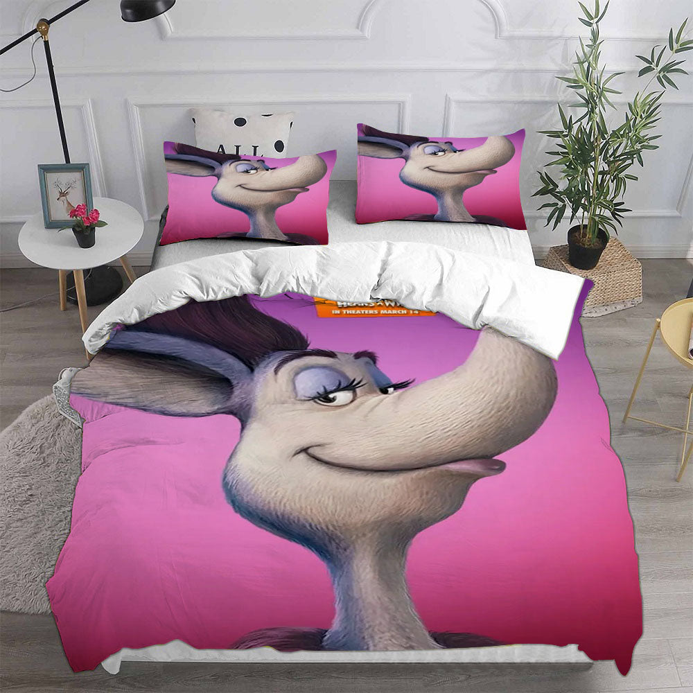 Horton Hears a Who Bedding Set Duvet Cover Comforter Sets