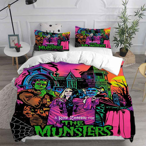 The Munsters Bedding Set Duvet Cover Comforter Sets