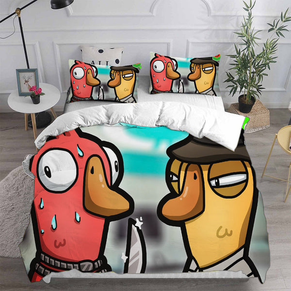 Goose Goose Duck Bedding Sets Duvet Cover Comforter Set