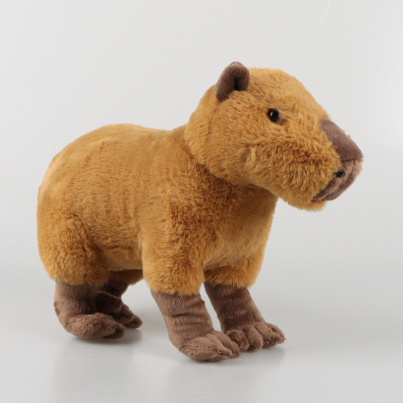 Cute Capybara Stuffed Toy Cosplay Plush Toy Halloween Doll Props