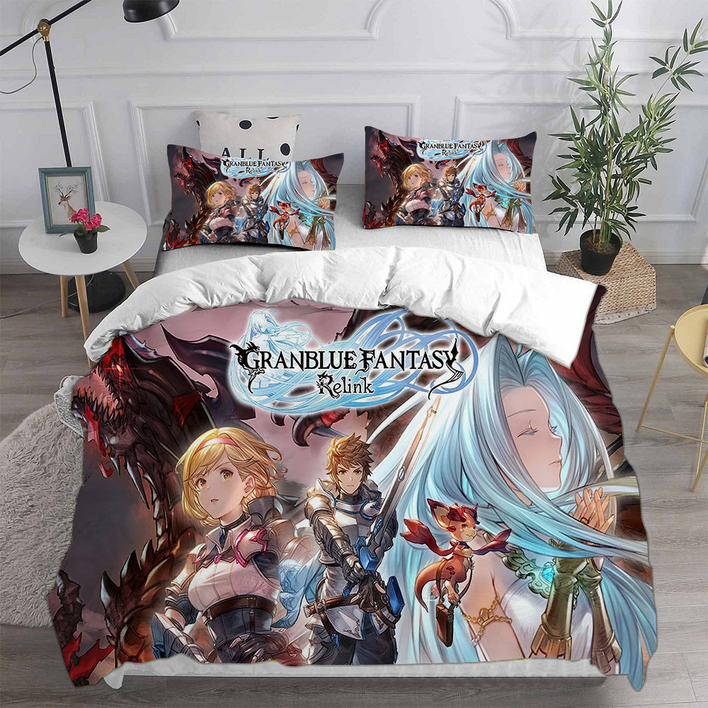 Granblue Fantasy Bedding Sets Duvet Cover Comforter Set