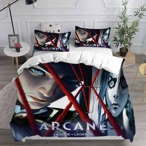 Arcane Season 2 Bedding Set Duvet Cover Comforter Sets
