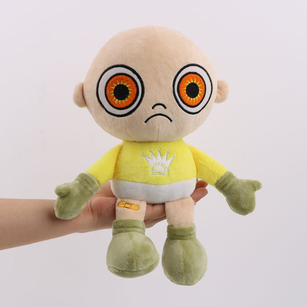 Baby In Yellow Plush Toy Halloween Doll Props