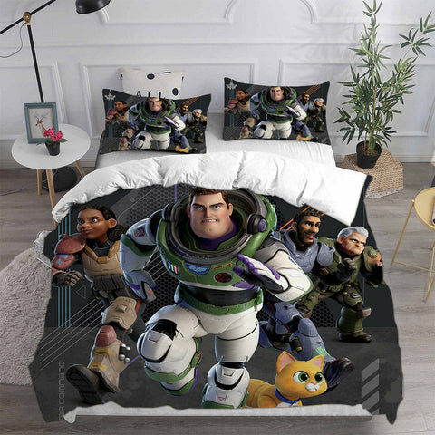 Lightyear Cosplay Bedding Sets Duvet Cover Halloween Comforter Sets