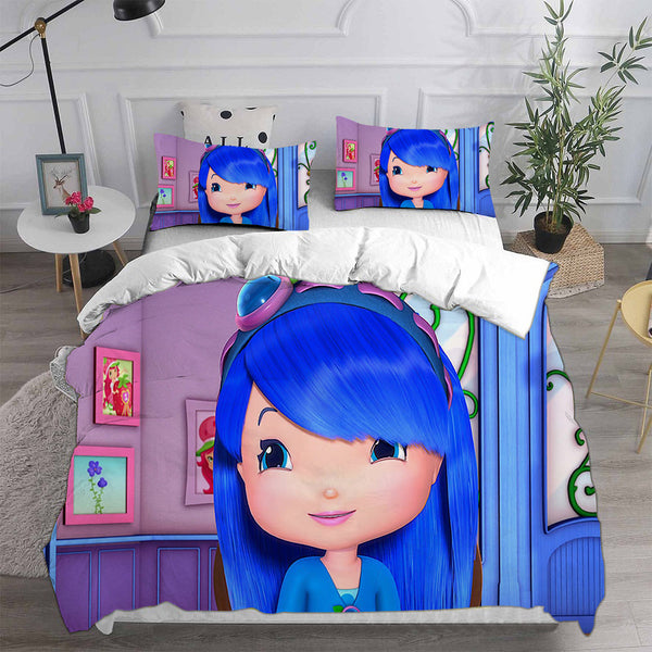Strawberry Shortcake's Berry Bitty Adventures Bedding Set Duvet Cover Comforter Sets