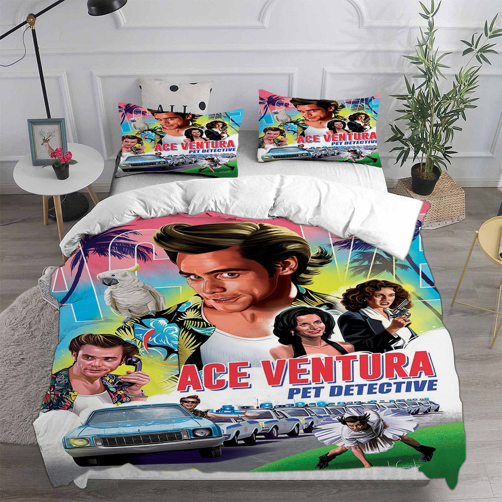 Ace Ventura Pet Detective Bedding Set Duvet Cover Comforter Sets