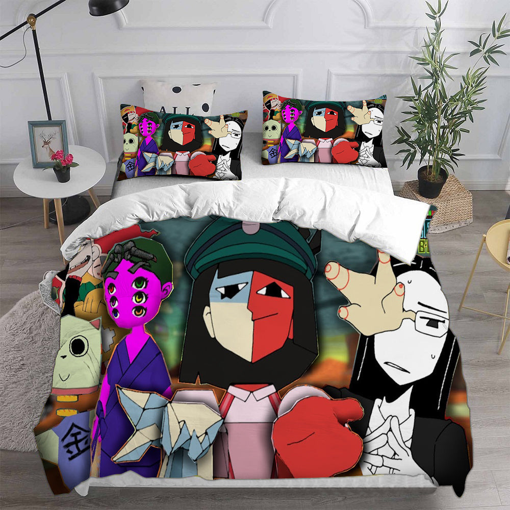 ENA Dream BBQ Bedding Set Duvet Cover Comforter Sets