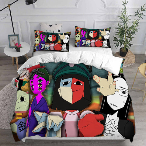 ENA Dream BBQ Bedding Set Duvet Cover Comforter Sets