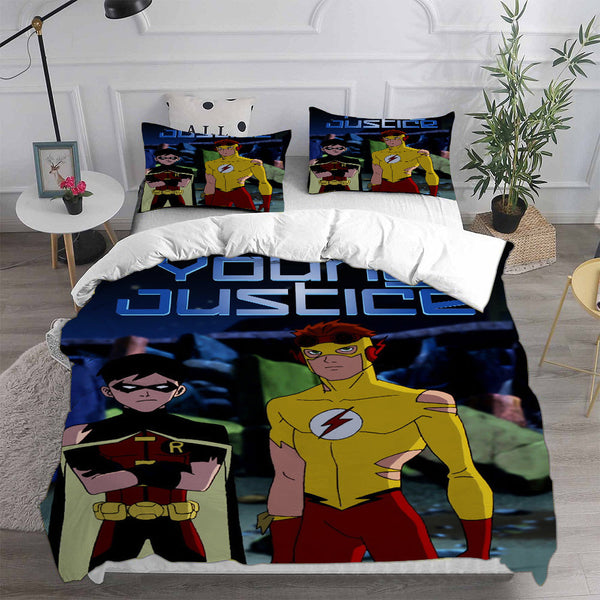 Young Justice Bedding Sets Duvet Cover Comforter Sets