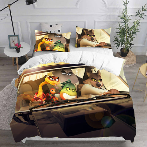 The Bad Guy Cosplay Bedding Sets Duvet Cover Halloween Comforter Sets